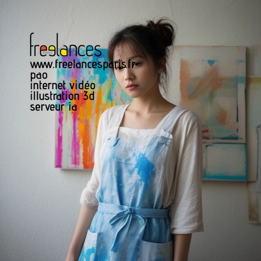 Pao internet vidéo illustration 3d serveur intelligence générative freelance paris studio de création OE0MDGF0